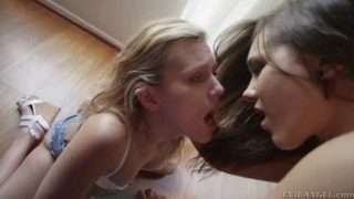 Foot fetish porn video featuring Sasha Heart and Sinn Sage