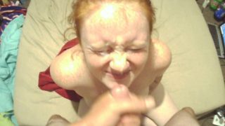 PREGNANT RED HEAD UNWANTED FACIAL