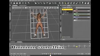 How to animate a figure in bondage