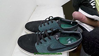 3 Cumshots in Nike Stefan Janoski