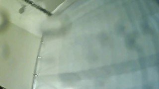 Shower Hand Job, with Closeup Ass, Pussy, Shaving