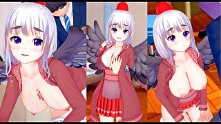 【エロゲーコイカツ！】VTuber 千羽黒乃3DCG巨乳アニメ動画(バーチャルYoutuber)[Hentai Game Koikatsu! Senba Kurono(Anime 3DCG Video