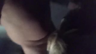 girl sucks daddy's cock