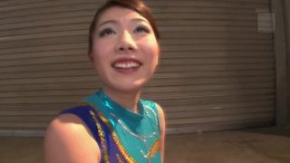 Enticing flat chested oriental young harlot gives a magic blowjob