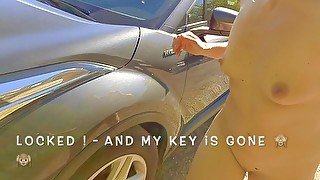 Locked out of the Car naked