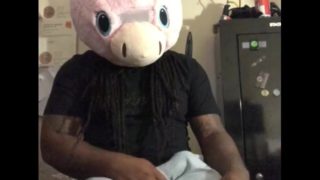 Horny Unicorn Clothed Jerking Off - part 01