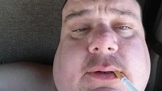 im a bored fat guy masturbating