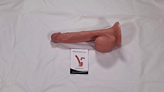 Lifelike 10 Inch Huge G Spot Dildo with Suction Cup Sex Toy Unboxing [Amazon Babalake Dildo]