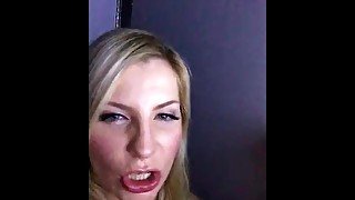 Ashley Fires Goes To The GloryHole (REAL)