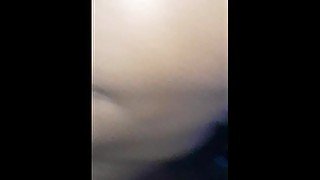 Black Bbw POV of dread head redblknyella pounding her