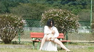 Masturbation in the park's