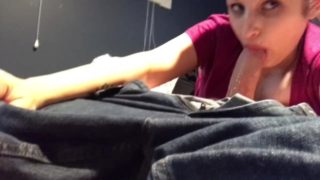 Eva sucks my cock while I rest! :o