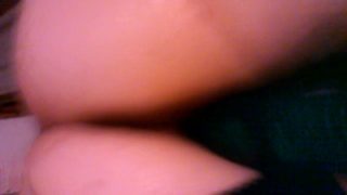 hubby decides Ive been bad and spanks my pussy lips with my vibe