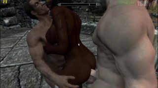 Skyrim young lady thane harassed used and fucked in the city part 2