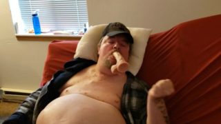 Horny Cripple Needs a REAL Cock for HOT Cum and Piss!