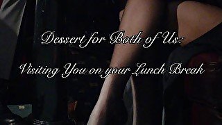 Dessert For Both of Us - Erotic Audio by Eve's Garden [visiting you at work][office sex][gfe]