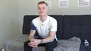 Fit, Amatuer Twink Kyle Brant's Gay Audition - NextDoorCasting