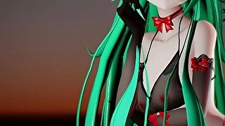 MMD R18 4k sexy Yamakaze in - Killer Lady - 1034