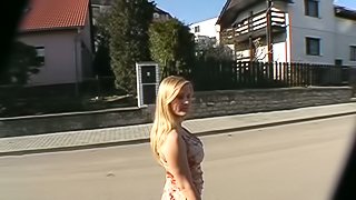Countryside Fuck with Lovely Blonde Amateur Babe in POV