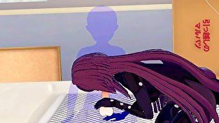 Fate/Grand Order — Scáthach(3D HENTAI)