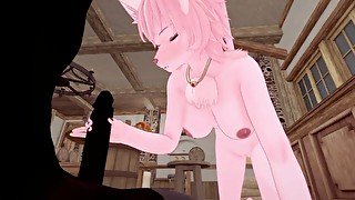 furry yiff jerks off monster inquisitor [3d hentai uncensored]