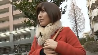Japanese sweetie blows and gets amazingly fucked by her BF