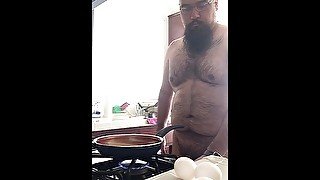 Cooking breakfast for you hope you like it?!?!?