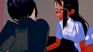 Hayase Nagatoro gets rough fucked in her room - Don't Toy With Me, Miss Nagatoro Hentai.