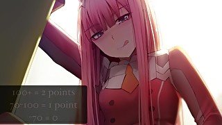 Wrokout with Zero Two Hentai JOI (Femdom/Humiliation, Feet, Workout)