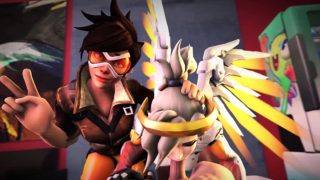 These 3D Horny Heroes with Huge Round Titty Loves a Big Cock