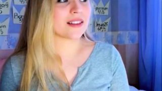 SO Cute Young Blonde Teen Lost in Lust