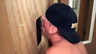 Sucking Black Cock At The Glory Hole