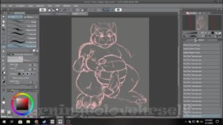 I'm drawing a fat fuck Bowser. Non Human dick on this sexy fuck