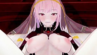 【Hololive 森・カリオペ2】森・カリオペ2がイチャイチャセックスするだけ