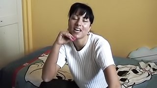 Black hair amateur sofa sex