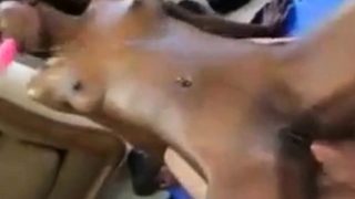 Nigerian girl has anal sex with white friend