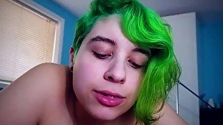 MILKING Daddy with a Sloppy BJ and new HAIR!