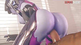 Overwatch Widowmaker Riding Hard SFM Cock