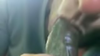 Lewd bitch sucks a wang in close up homemade video