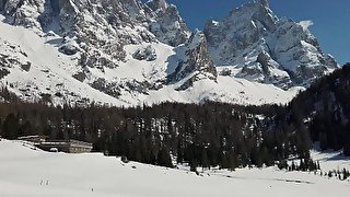 Almost caught fucking in the snow - Easter in the Dolomites Episode 2