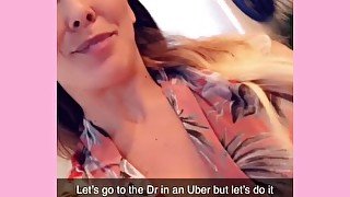 Cherie DeVille Uber Masturbation
